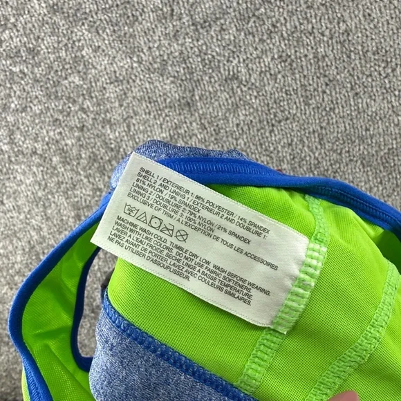 Brooks Moving Comfort Rebound Racer Sports Bra Racerback M Athletic Active - Picture 5 of 6